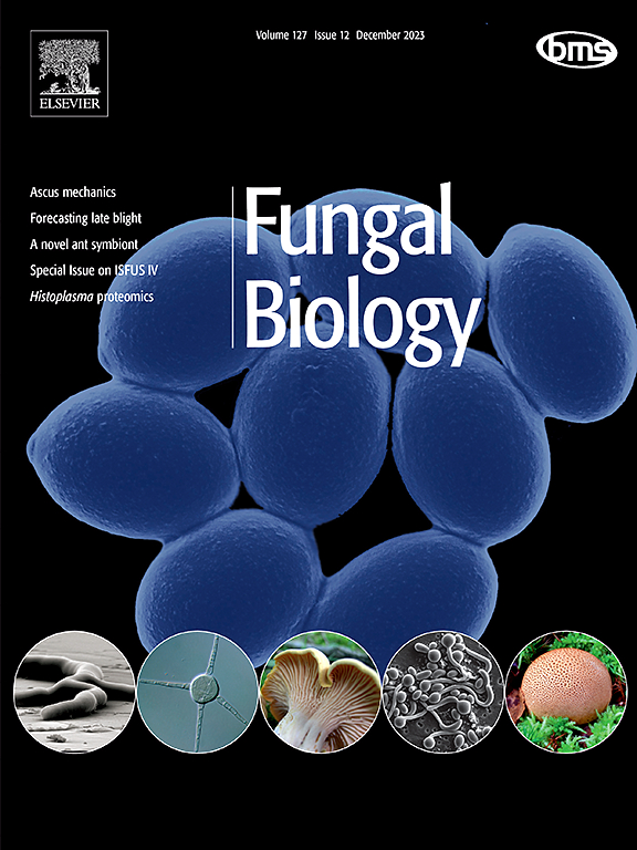 Go to journal home page - Fungal Biology